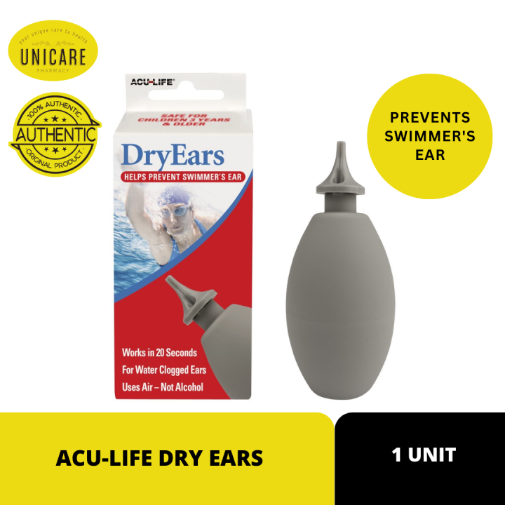 ACULIFE DRY EARS, Hearing health aid to prevent swimmer's ear Lazada