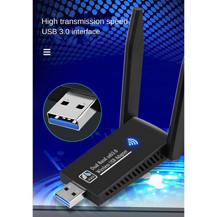 wifi-wireless-network-card-usb-3-0-1300m-adapter-ac1300-with-antenna-for-laptop-pc-mini-dongle