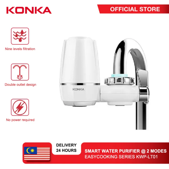 KONKA Water Purifier Easy To Install Penapis Air Washable Filters