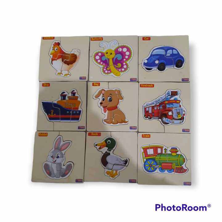 Mainan Edukasi Anak /Puzzle Kayu Jigsaw/Mainan Puzzle Kayu Uk. Kecil ...