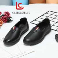 CLรองเท้าสตรี  รองเท้าหญิงแบบสวม  รองเท้าหุ้มส้น เซฟตี้ CDMB079 Size36-41