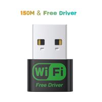 Mini USB Wifi Adapter MT7601UN WiFi Wireless Adapter Network Card 150Mbps Free Driver 802.11n For PC Desktop  USB Network Adapters