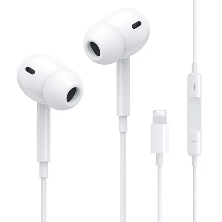 Lightning Headphones with Microphone 【Apple MFi Certified】 In Ear Wired  Earphones with Lightning Connector HiFi Stereo Noise Isolating Earbuds with  Volume Control for Phone 13/12/SE/11/XS/X/XR/8 Plus/7 | Lazada Singapore