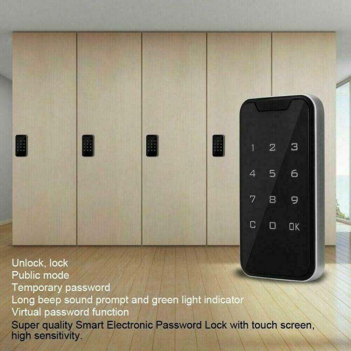 Smart Door Lock Digital Touch Keypads Fingerprint Password Biometrics