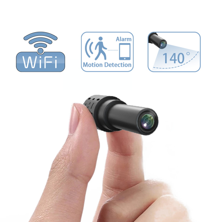 [Stock spot] 1080P WIfi Mini Hidden Camera 2MP Home Security