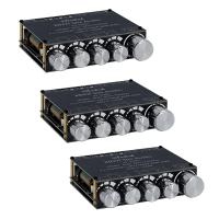 3X Bluetooth 5.0 2.1 Channel Power Audio Stereo Subwoofer Amplifier Board 50WX2+100W Speaker AMP XY-S100L