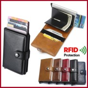 Ví Đựng Thẻ Bằng Nhôm Ví Đựng Thẻ Tín Dụng ID Cho Nam Ví Mỏng Chống RFID