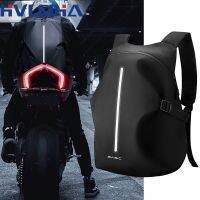 [hot]New Waterproof Backpack Biker Satchel With Large Capacity And Helmet Holder