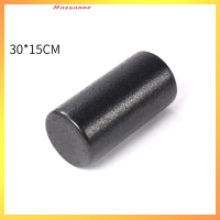 Hassanne 3ขนาด Black YOGA Foam Roller 30/45/60 cm อุปกรณ์นวดออกกำลังกาย Roller