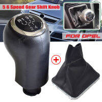 56ความเร็วเกียร์ธรรมดา Shift Knob สำหรับ Opel Vauxhall Zafira B 2005-2014 Gaiter Boot Cover กรณีกันฝุ่นรถอุปกรณ์จัดแต่งทรงผม