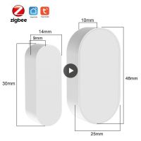 【hot】♀✢  Monitoring Door Window Magnetic Sensor Detectors Security Alarms Zigbee