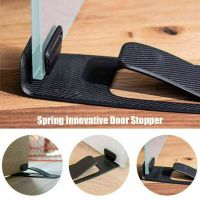 【LZ】☃  Spring Innovative Door Stopper Properly Holds Door Open Wedge Holder Multi-function Door Stopper Home Safety Protector