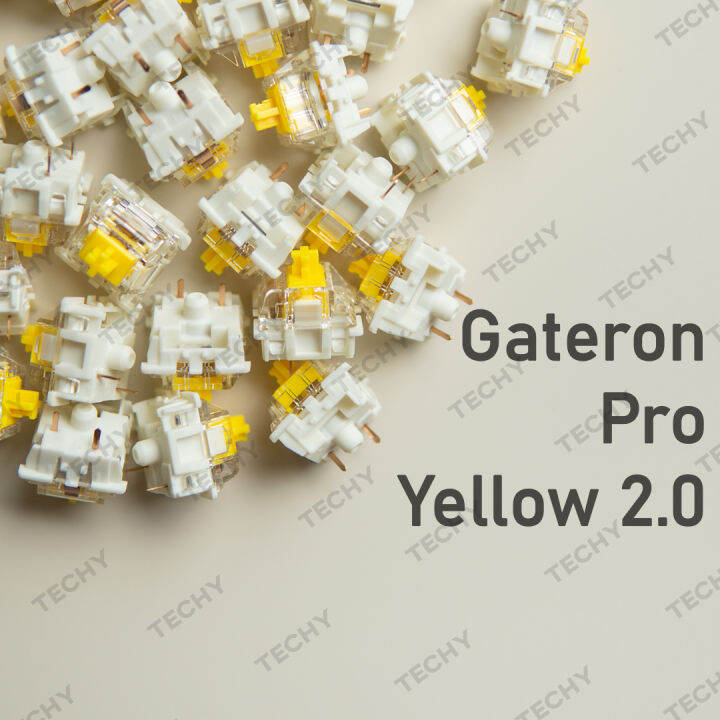 [READY STOCK] Gateron G Pro Yellow 2.0 Mechanical Switch for Mechanical ...