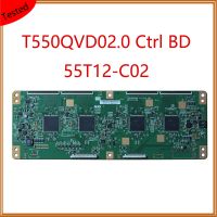 T550QVD02.0 Ctrl BD 55T12 C02 55 65 Inch TV T Con Board Display Equipment Teste De Placa TV Original Tcon Card Plate T CON Board