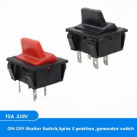 1PC DJ-04 ON OFF Rocker Switchboat switch 4pins 2 position generator switchMotor machine switches