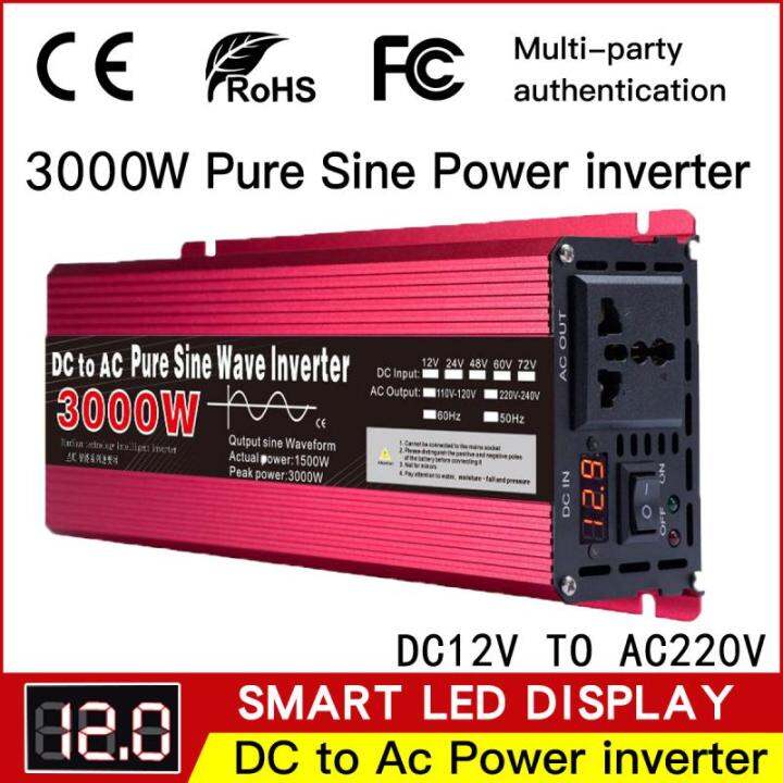 inverter 12v 220v sine wave pure sine wave inverter 12V to 220V 11000W