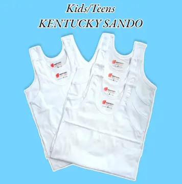 3pcs Sando Bra For Kids And Teens Inner Wear Uniform for Kids