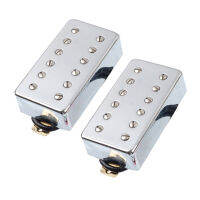 Humbucker Pickup Para Guitarra Elétrica LP,Bobina Dupla,12 Furos,Cromo,1,2ชิ้น