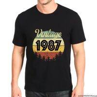 Casual Mens T เสื้อ Kawaii Graphic T เสื้อ Vintage 1987 ,1984,2005,2009,1997 Tees ฤดูร้อนแฟชั่นผู้ชาย Tshirt