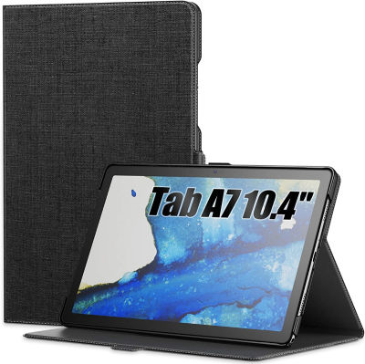 INFILAND Galaxy Tab A7 10.4 2020 Case, Multiple Angle Stand Case with Auto Wake/Sleep Fit Samsung Galaxy Tab A7 10.4-inch Model SM-T500/T505/T507 2020 Tablet, Black 01-Black