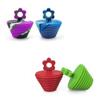 【cw】 2 Pack Silicone Drain Stopper 1 1/2 To 7/8 Inches Tub Plug Shower And Sink Drains 【hot】