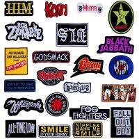 Pop Music Iron On Patches Badges for Sew Seam Tailoring Clothes Suits of Coat Jacket Trousers T-shirt Pants Ornament Apparel Haberdashery