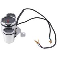 1 Pcs ATV Speedometer Stopwatch Gear Steering Signal Three Meters ABS Durable in Use for Longding Big Bull Big Dinosaur, Etc.