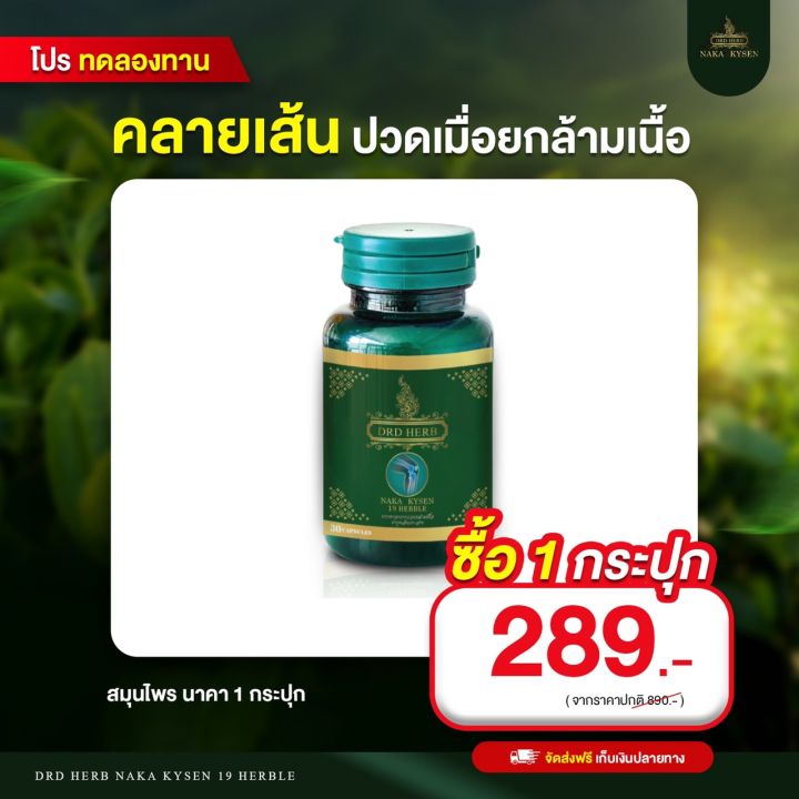 ปวดกล้ามเนื้อ-เส้นตึง-จากการออกกำลังกาย-ส่งฟรี-คลายเส้น-ปวดตามข้อ-ปวดเอว-ปวดหลัง-สมุนไพรแก้ปวดเมื่อย-นาคาไคเซ็น-naka-kyzen-drd-herb