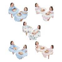 Coverall Baby Feeding Bibs หย่านมเอี๊ยมทำความสะอาดง่ายผ้ากันเปื้อนเด็กสำหรับกินไฟเบอร์