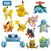 {Icc toy}Pokemon 3-8ซม. Pikachu Eevee Squirtle Bulbasaur คอสเพลย์ของเล่นอะนิเมะรูปการ์ตูนคอลเลกชันตุ๊กตาเด็กวันเกิดของขวัญ