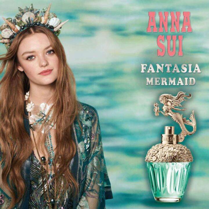 น้ำหอม-ติด-ทนนาน-น้ำหอมเทสเตอร์-anna-sui-fantasia-mermaid-edt-5ml-น้ำหอมขวดจิ๋ว-น้ำหอมฟลอร่าฟรุ๊ตตี้กูร์แมนสำหรับผู้หญิง-maskallnight