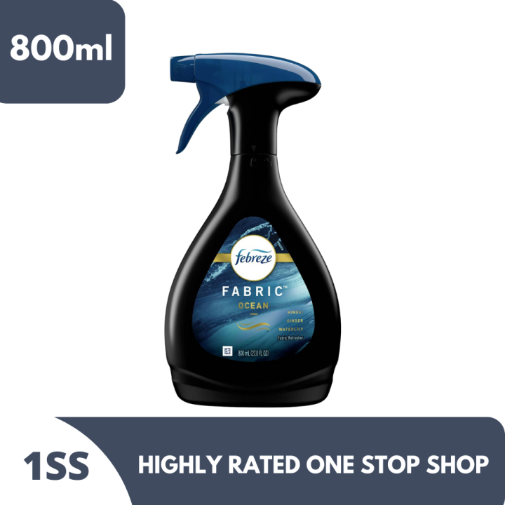 Febreze Fabric Refresher, Ocean 800ml Lazada PH