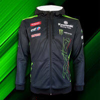 เสื้อแจ็คเก็ต โมโตจีพี MotoGP Jacket  เสื้อทีม Kawasaki Racing Team แจ็คเก็ตบิ๊กไบค์ คาวาซากิ เรสซิ่ง #WB0020 ไซส์ S-XL