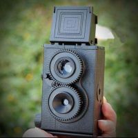 ❇กล้องฟิล์ม 35มม. กล้องทอย TRL DIY - LOMO DIY Dual Lens Reflex Camera Retro Classic❊