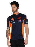 Honda Repsol เสื้อโปโลรถจักรยานยนต์มอเตอร์ครอสวิบากเสื้อยืดกีฬาชายสั้นแขน0101010301