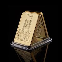 Life Tree Norwegian Mythology Odins Replica Gold Bullion Bar Collectibles For Gifts