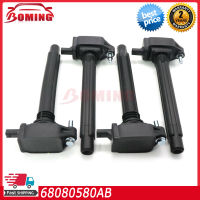 คอยล์จุดระเบิดรถยนต์สำหรับไครสเลอร์200 Dodge Dart Fiat 68080580AB สำหรับรถจี๊ปเชโรกีทรยศ Ram ProMaster เมือง2.4L UF754