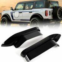 Rearview Mirror Rain Eyebrow Guard Trim for Ford Bronco 2021 2022 2023 Accessories , 2PCS