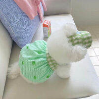 ฤดูร้อนแบบบางสัตว์เลี้ยงเจ้าหญิงกระโปรงเสื้อผ้าสุนัขแมวแมว Bichon VIP Teddy Little Puppy Summer