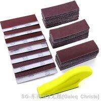 ☃❈卐 Micro Sanding Tools 3.5 X 1 Mini Handle Sander Kit Sandpaper 40 80 120 180 240 400 600 Grit For Crafts Wood Finishing Tight