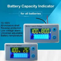 จอแสดงผลอุณหภูมิ LCD แสดงสถานะลิเธียม JS-C33 3S 4S 6S 7S 12V 16.8V 29.4V