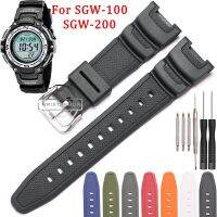 Resin SGW-100 SGW-200 Mens Rubber Pin Buckle Band Accessories