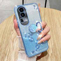 เคสมือถือกุหลาบนิรันดร์ไล่ระดับสีสุดสร้างสรรค์สำหรับ Oppo Reno 10 5G,ปลอกอ่อนกากเพชร Siliocne OPPO Reno 10 / Reno10 Pro / Reno10 Pro + พร้อมเคสแหวนใส่นิ้ว OPPO RENO 10Pro Plus 5G