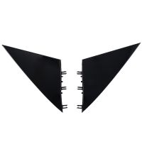 1 Pair Triangle Trim Panel Exterior Mirror Triangle Trim Panel Black for Tesla Model Y