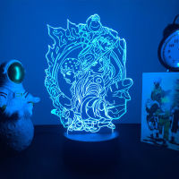 3d Lamp Anime JoJo Bizarre Adventure for Bedroom Decor Light Birthday Gift Manga Jojo Figure Led Night Light Jotaro Kujo