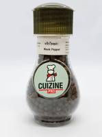 พริกไทยดำเม็ด CUIZINE PRO [ 55 กรัม ] Black Pepper Seeds