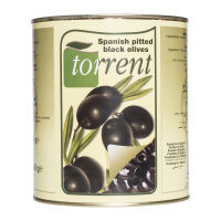 Olives black pitted 3.15 kg - Torrent