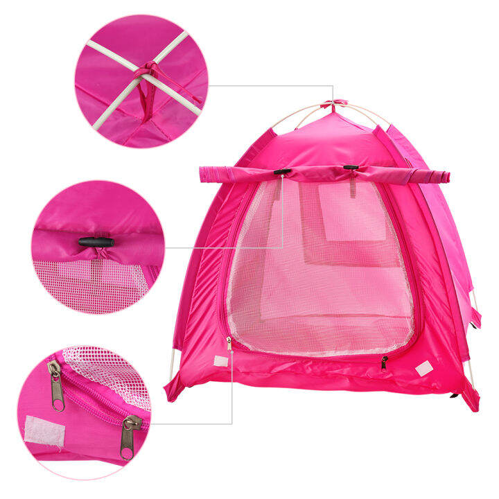 mini-doll-house-accessories-43-cm-camper-tent-furniture-bedroom-toys-dollhouse-for-18-inch-america-girl-baby-doll-diy-present