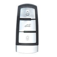 Keyecu 3C0 959 752 BA 3C0 959 752BA 3C0959752BA 3ปุ่ม433MHz ID48 Chip Remote Car Key Fob สำหรับ VW Passat CC 2005-2010