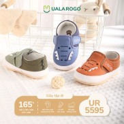 Giày tập đi cho bé Ualarogo hình động vật dễ thương đế cao su chống trượt